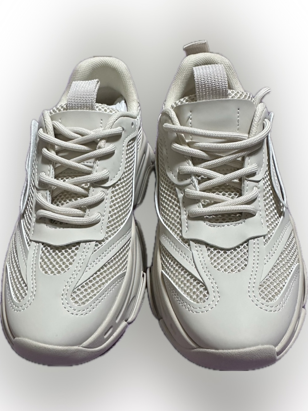 Steve Madden Women's Cream Trainers  7.5 #NoBox